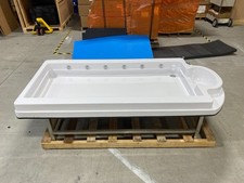 A A Stationary Wet Treatment Table T-31B - NEVER USED - Spa/massage