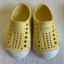 Original Native Jefferson Shoes Waterproof Yellow Size C4