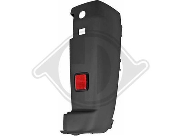 StoßStangenecke Hinten Rechts Schwarz Nicht Maxi FüR Ducato Jumper Ab 2014-image