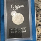1883-CC Carson City Morgan Silver $1 Dollar Business Strike GSA Holder COA