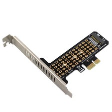 PH41-X1 PCI-E X1 to M.2 NVMe M Key Adapter Card For Pcie4.0 2230 2242 2260 2280
