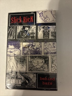 Behind Bars by Slick Rick (Cassette Tape Nov-1994, Def Jam) Rare Rap Hip-Hop