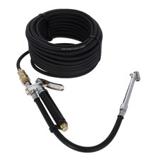 Reifenfüllschlauch 18m mit Reifendruckpistole 10bar Set Zwillingsbereifung LKW