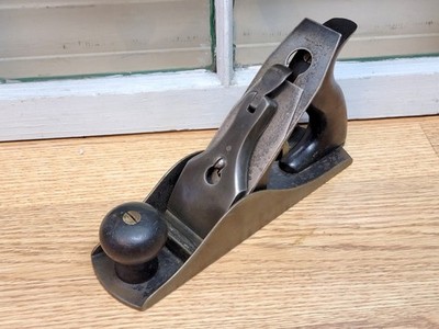 Nice Vintage Stanley No. 4 Smoothing Plane Type 4 Pre Lateral (1874 - 1884)