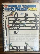 Vintage 57 Popular Teaching Pieces for Easy Piano John Brimhall Songbook Spiral