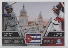 2024 Bowman Chrome International Impact Brandon Mayea Ariel Castro #II-10 uk2