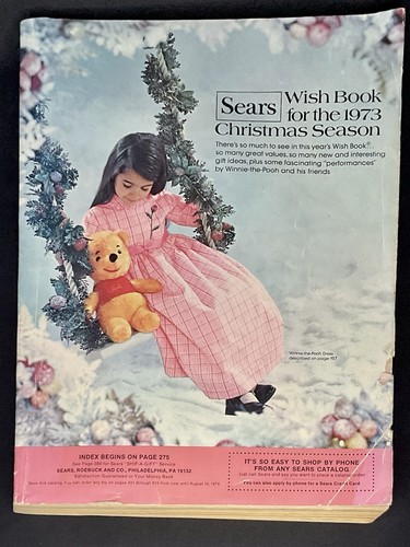 Sears Christmas Wish Book 1973 Catalog Holiday Season Toys Fashion Philadelphia