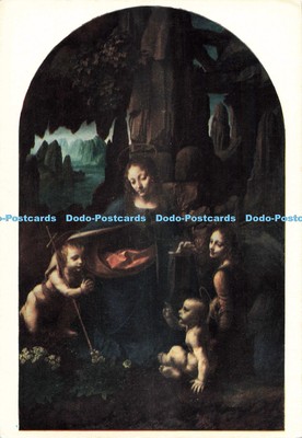 D245069 London The National Gallery Madonna of the Rocks Leonardo Da Vinci The M