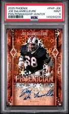 Joe Delamielleure 2025 Panini Phoenix Phoenician Penmanship Winter PSA 9