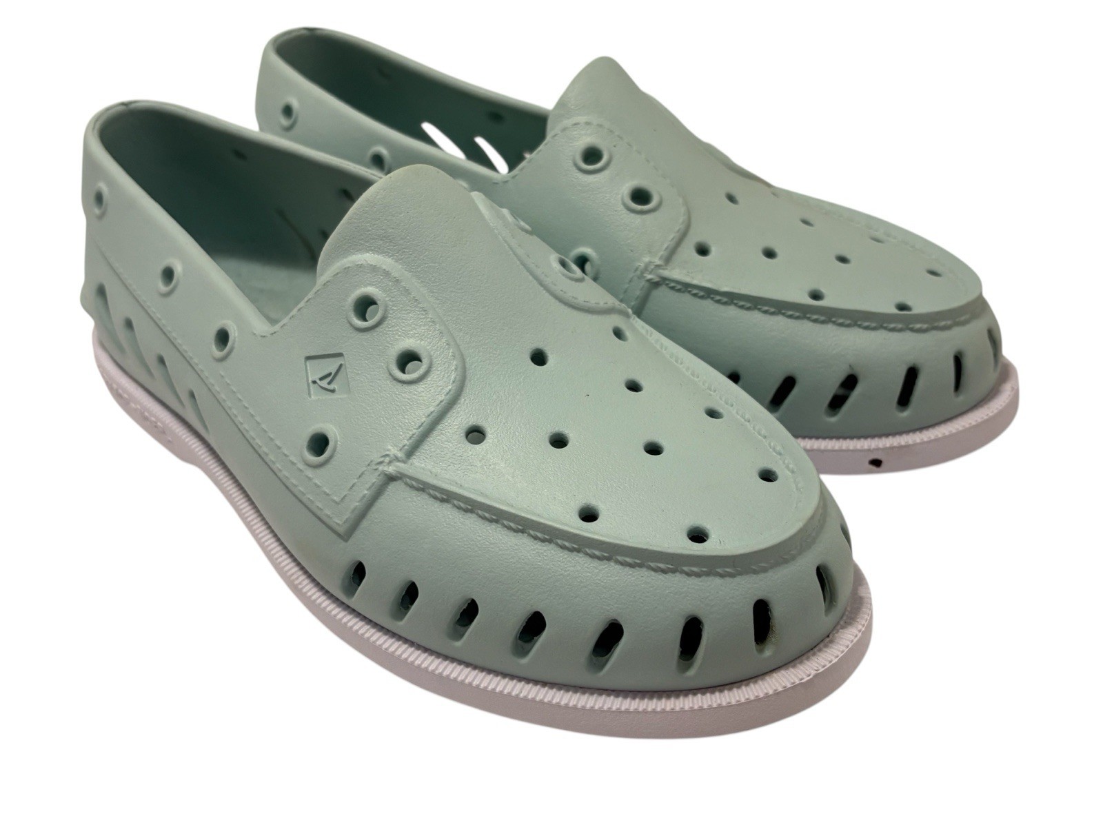 Sperry Top Sider Womens A/O Float Slip On Boat Shoes Water Ready Size 9 Blue NWT