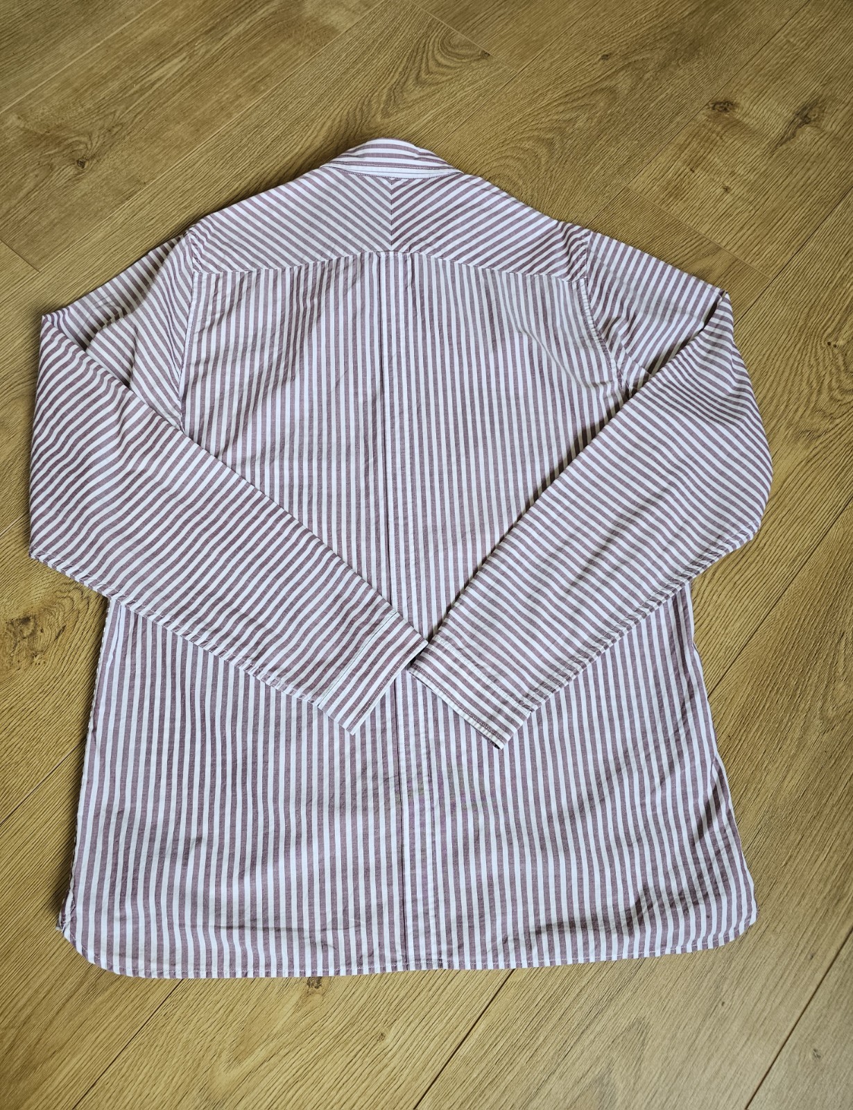 Fred Perry Mens Shirt Size Large Slim Fit Long Sleeve Striped Button Striped image 7