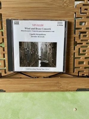 Cd Jaroslav Kr(e)cek - Vivaldi, Bläserkonzerte / 1989 Naxos