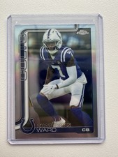 Charvarius Ward Colts 2025 Topps Chrome Refractor CB #129
