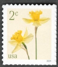 US. 5898. 2c. Daffodils. MNH. 2024