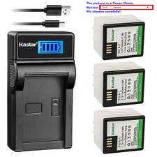 Kastar Battery LCD USB Charger for Arlo A-1 Security Light VMA4400 Netgear