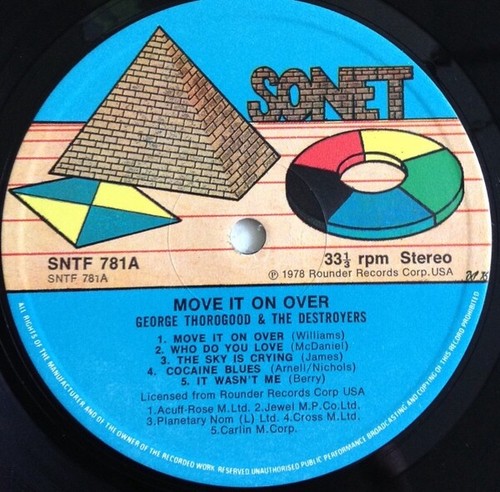 George Thorogood And The Destroyers - Move It On (Vinyl LP - Original - UK) - Bild 3 von 3