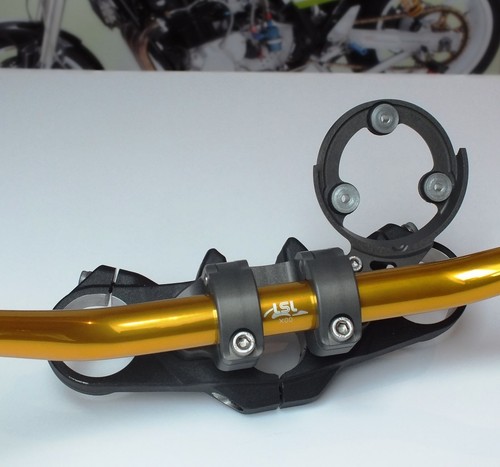 CNC Aluminium Handlebar 28,6mm;Ducati Scrambler;Handlebar Holder - Picture 9 of 9