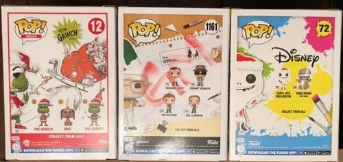 Funko Pop DIY Dwight Schrute Jack Skellington &Grinch (Walmart excls) SHIPS FAST - Picture 6 of 9