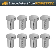 DuBois 51058-P2 Stainless Steel Bench Dogs for 3/4" (19mm) Workbench, 8PK