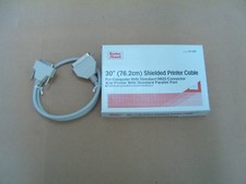 RadioShack 26-1284 30" 76.2cm Shielded Parallel Printer Cable