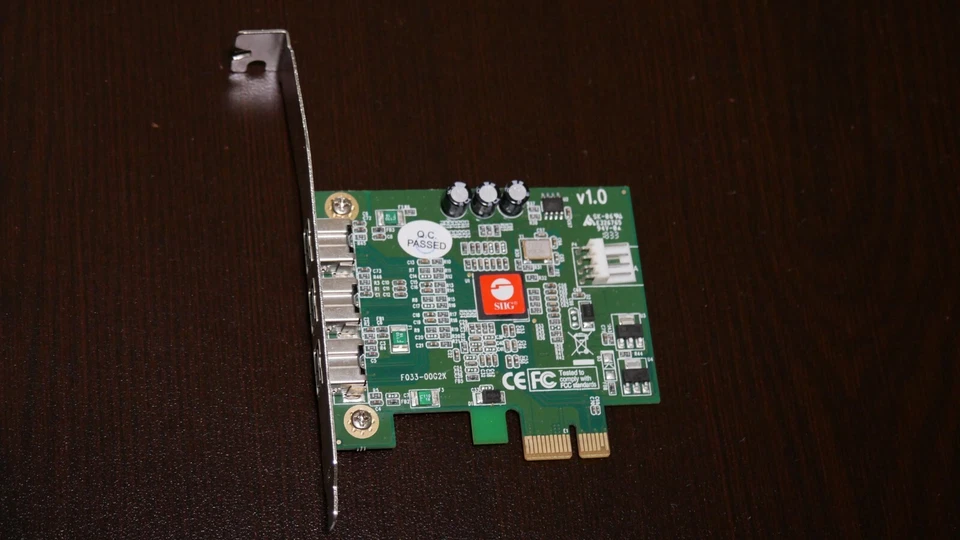 SIIG INC. NN-FW0012-S1 FIREWIRE ADAPTER PLUG-IN CARD LOW PROFILE PCI EXPRESS X1 - Image 4 of 4