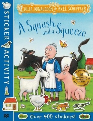 A Squash and a Squeeze Aufkleber Buch von Julia Donaldson
