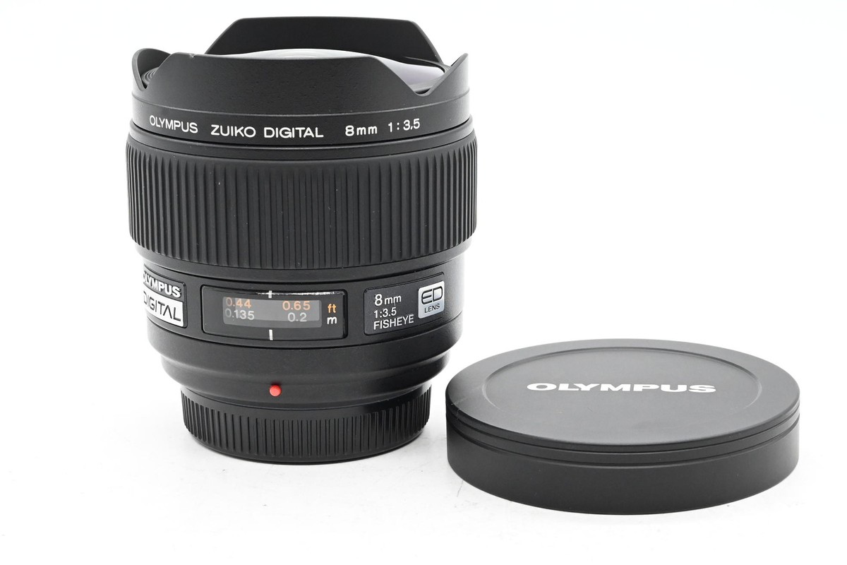 Olympus Digital 8mm f3.5 Fisheye Zuiko ED Lens Original 4/3 Olympus Digital 8mm f3.5 Fisheye Zuiko ED Lens Original 4/3