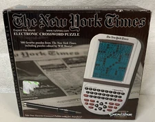 The New York Times By Excalibur Electronic Crossword Puzzle NY10 New Box BN15