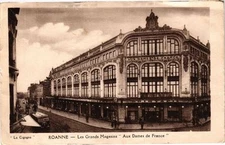 Old postcard Roanne - Les Grands Magasins "Aux Dames de France" (263372)