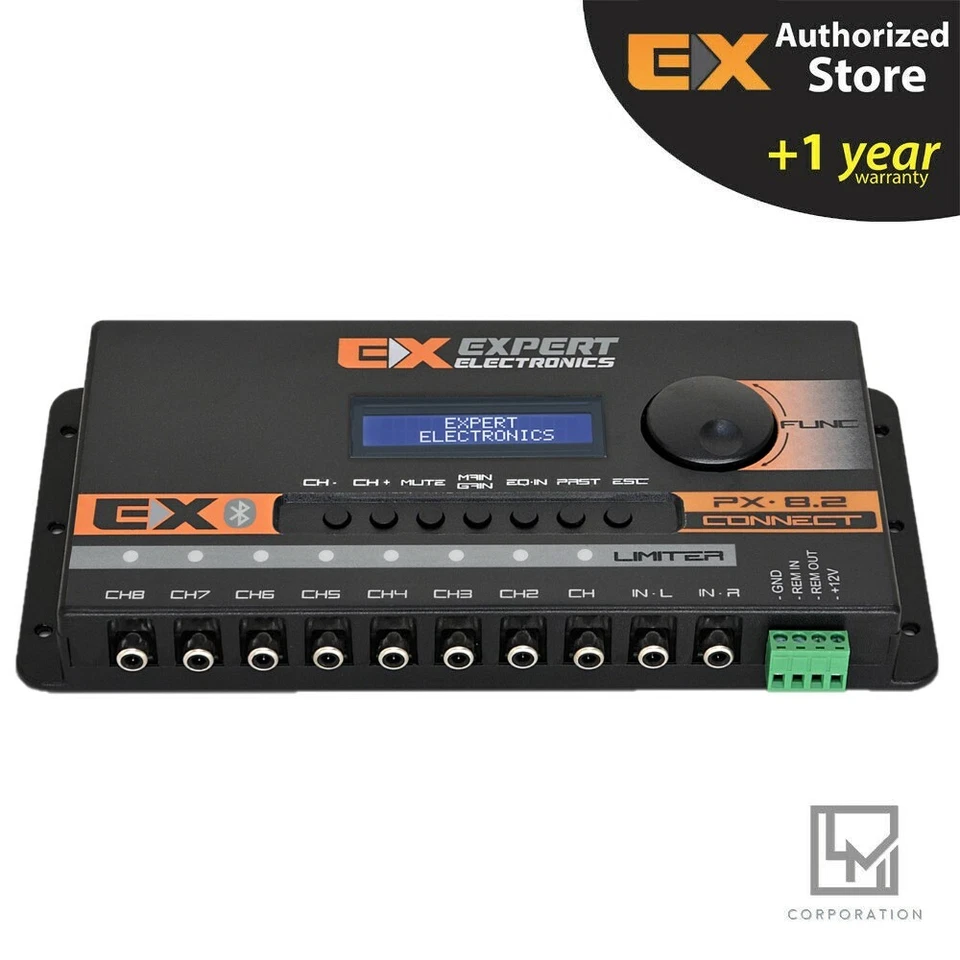 Expert PX8.2 Connect Bluetooth 8 Channel Crossover Digital Processor 8.2 - Image 3 of 4