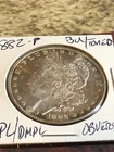 1882 P Morgan Silver Dollar PL/DMPL Obverse Rainbow Toned