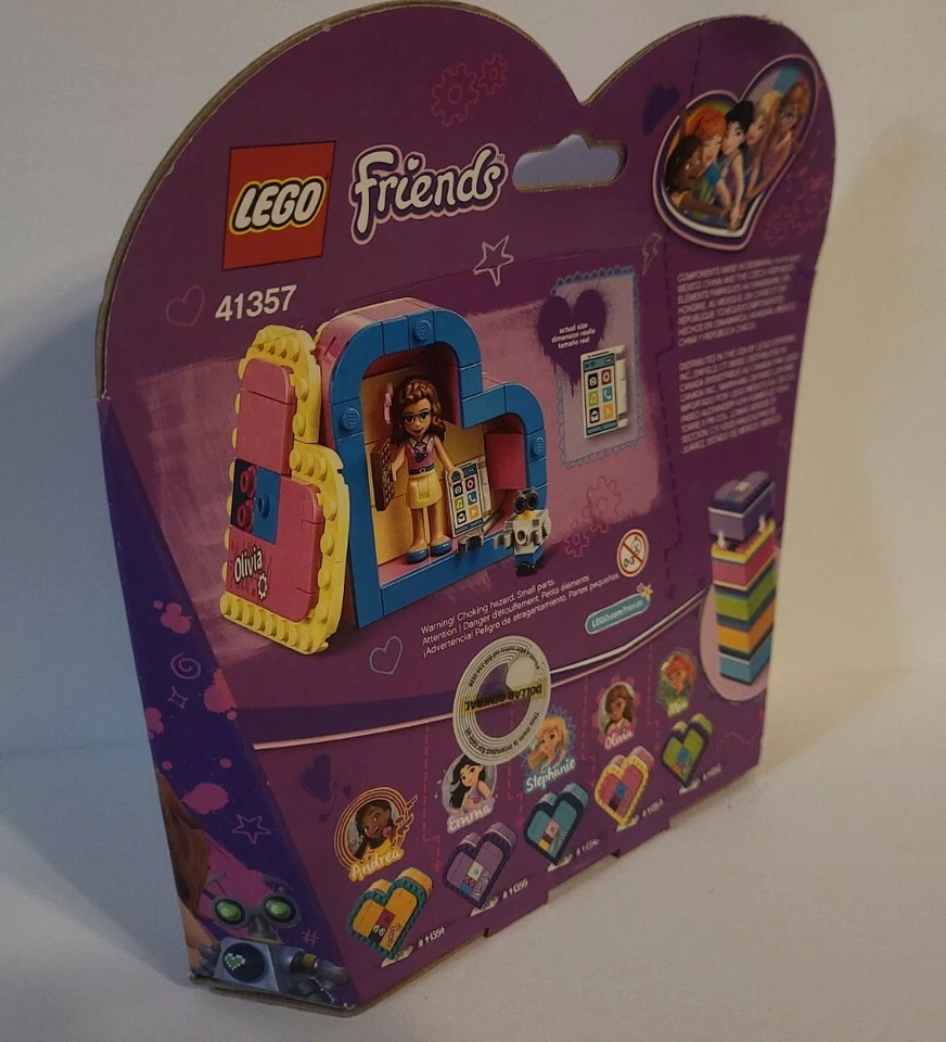 LEGO Friends Olivia's Heart Box Building Set (41357) 85 piezas Edades 6+ Foto 4 de 4