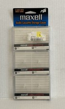New Vintage Three Maxwell Audio Cassette Empty Cases