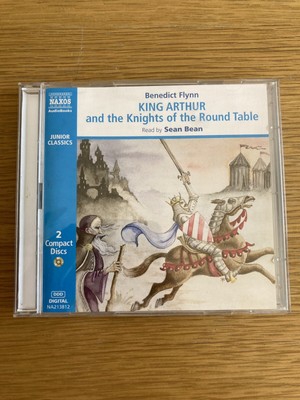 King Arthur and the Knights of the Round Table Read by Sean Bean Audio Book CD 
