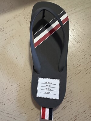 【THOM BROWNE】 リボン スライド サンダル 関税/送料込 THOM BROWNE(トム・ブラウン) スライドサンダル シャワー