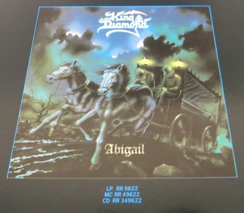 King Diamond 1987 The Family Ghost Vinyl Roadracer Records RR 125476 "1st Press" - Picture 9 of 14