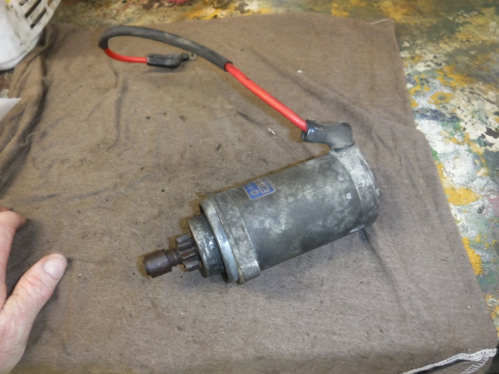 1985 8Y3 Yamaha Excell III snowmobile motor parts STARTER MOTOR eBay