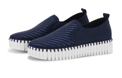 グッチ Ilse Jacobsen Tulip 3876 Dark Indigo Slip-On Shoe Women's EU sizes