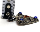 925 Sterling  Silver citrine lapis  Pendant — photo 7