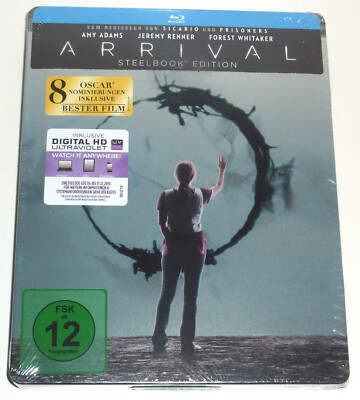 ARRIVAL BLU-RAY STEELBOOK NEU & OVP SOLD OUT RARE DENIS VILLENEUVE OOP