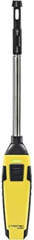 TROTEC Misuratore del vento BA30WP - misuratore del vento, anemometro - campo di