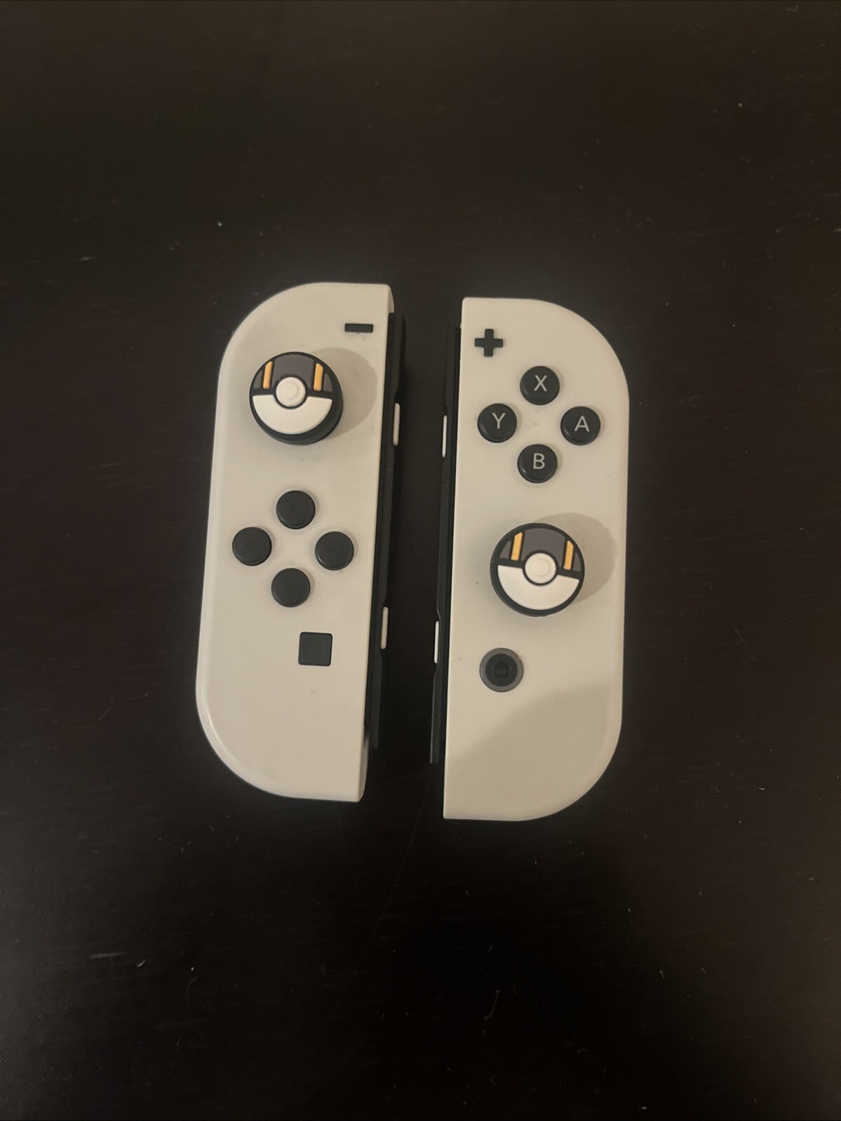 Genuine OEM White Oled Nintendo Switch Joy Con Controllers