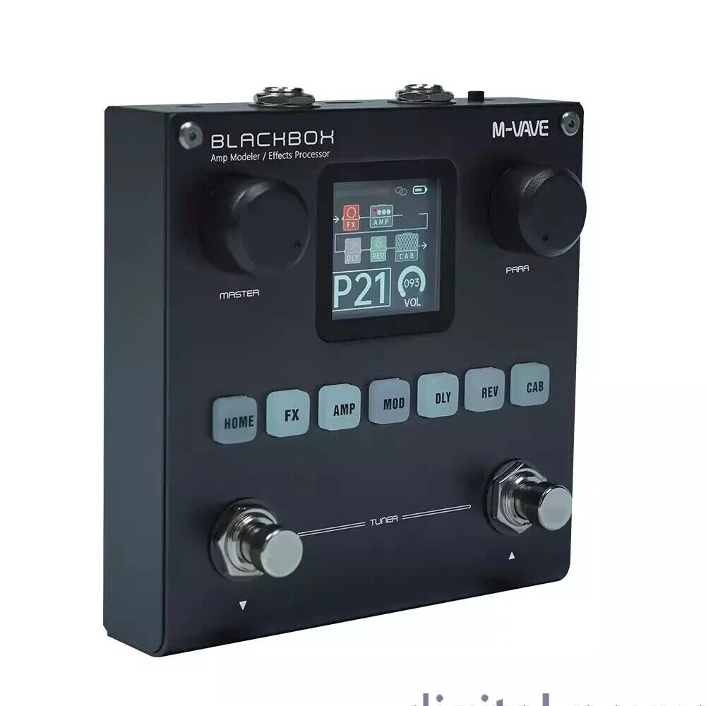 M-VAVE Blackbox Guitar/Bass AMP Modeler Multi-Effects Processor