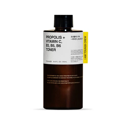 TOUN28 Propolis + Vitamin C, B3, B5, B6 Toner 8.4 oz / 250ml Vegan K-Beauty