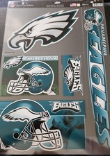 PHILADELPHIA EAGLES HIGH QUALITY 5 STICKER SET REPRESENT