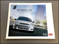 2003 Kia Rio 16-page Factory Original Car Sales Brochure Catalog
