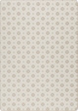 Milliken Ivory Geometric Rings Loops Hoops Contemporary Area Rug Circles Asiana