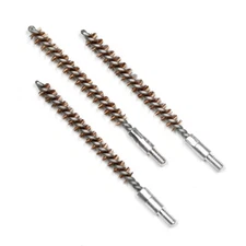 Refuelergy Three BRONZE Bore Brushes 22 LR .223 5.56 Caliber Rifles Gun Cleaning