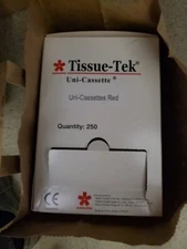 SAKURA RED Tissue-Tek Uni-Casettes For SmartWrite Printers 4135-03 (250/cs)