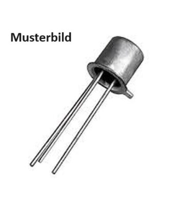 Transistor, 2 Stück 2N2222A, Si-NPN, 75V, 0,8A, 1,8W, TO-18, unbenutzt